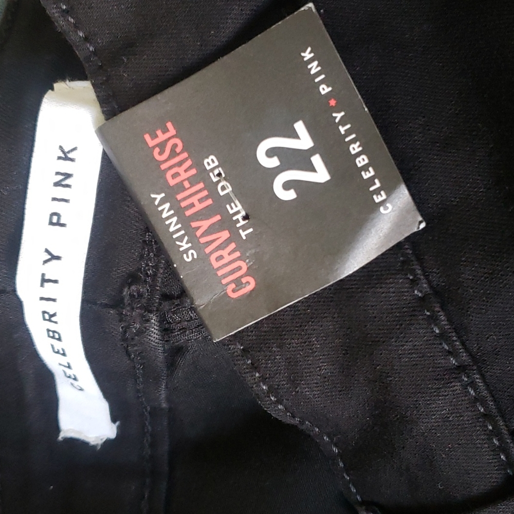 CELEBRITY PINK Jeans Women's The Deb Skinny CURVY Hi-Rise Plus Size 22 NWT - Picture 7 of 7